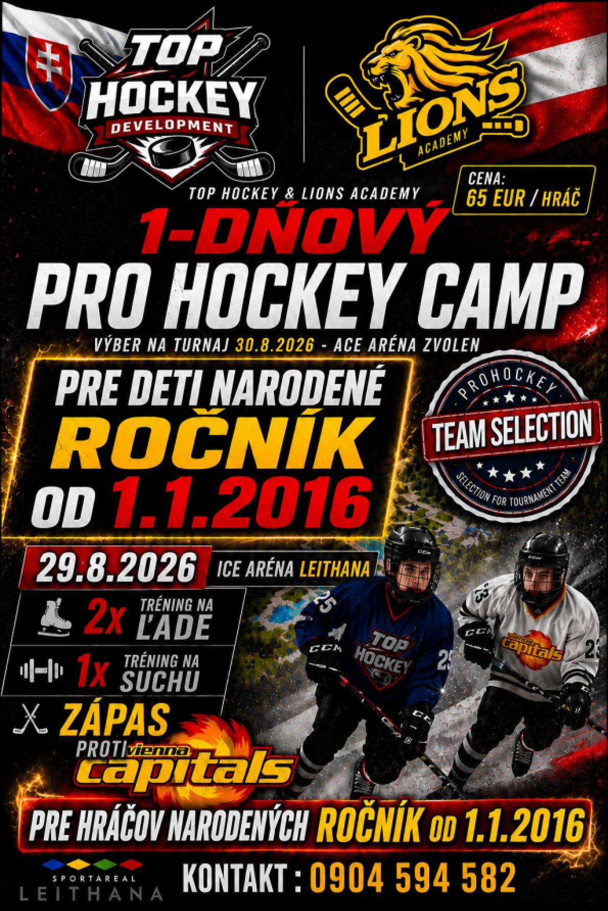 1 - dňový PRO HOCKEY CAMP 