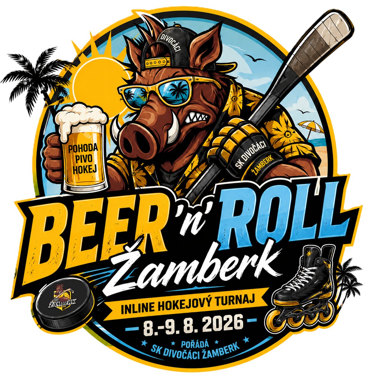 BEER’n’ROLL Žamberk 2026 - Inline hokejový turnaj