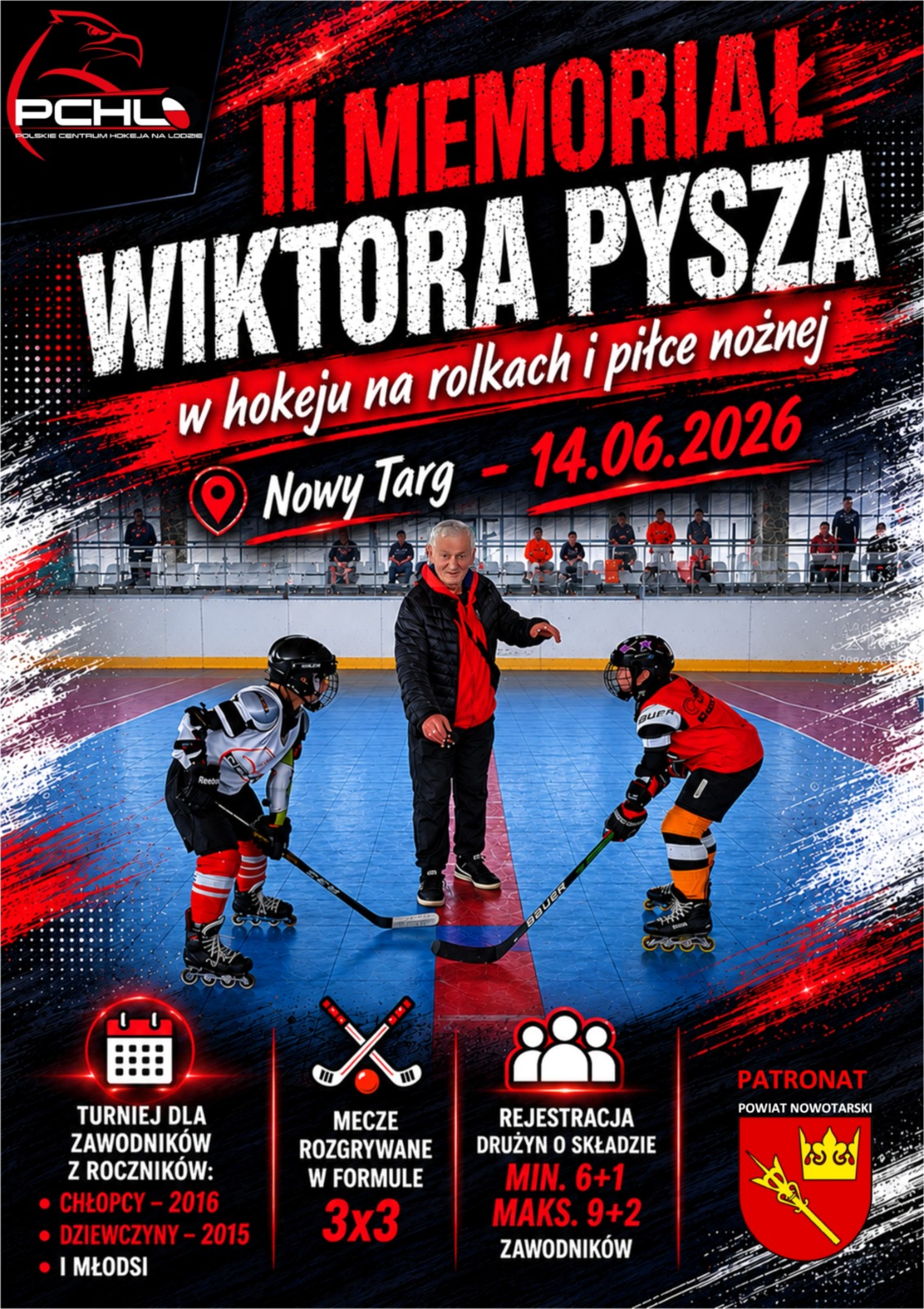 II Memoriał Wiktora Pysza -  hokej in-line + football