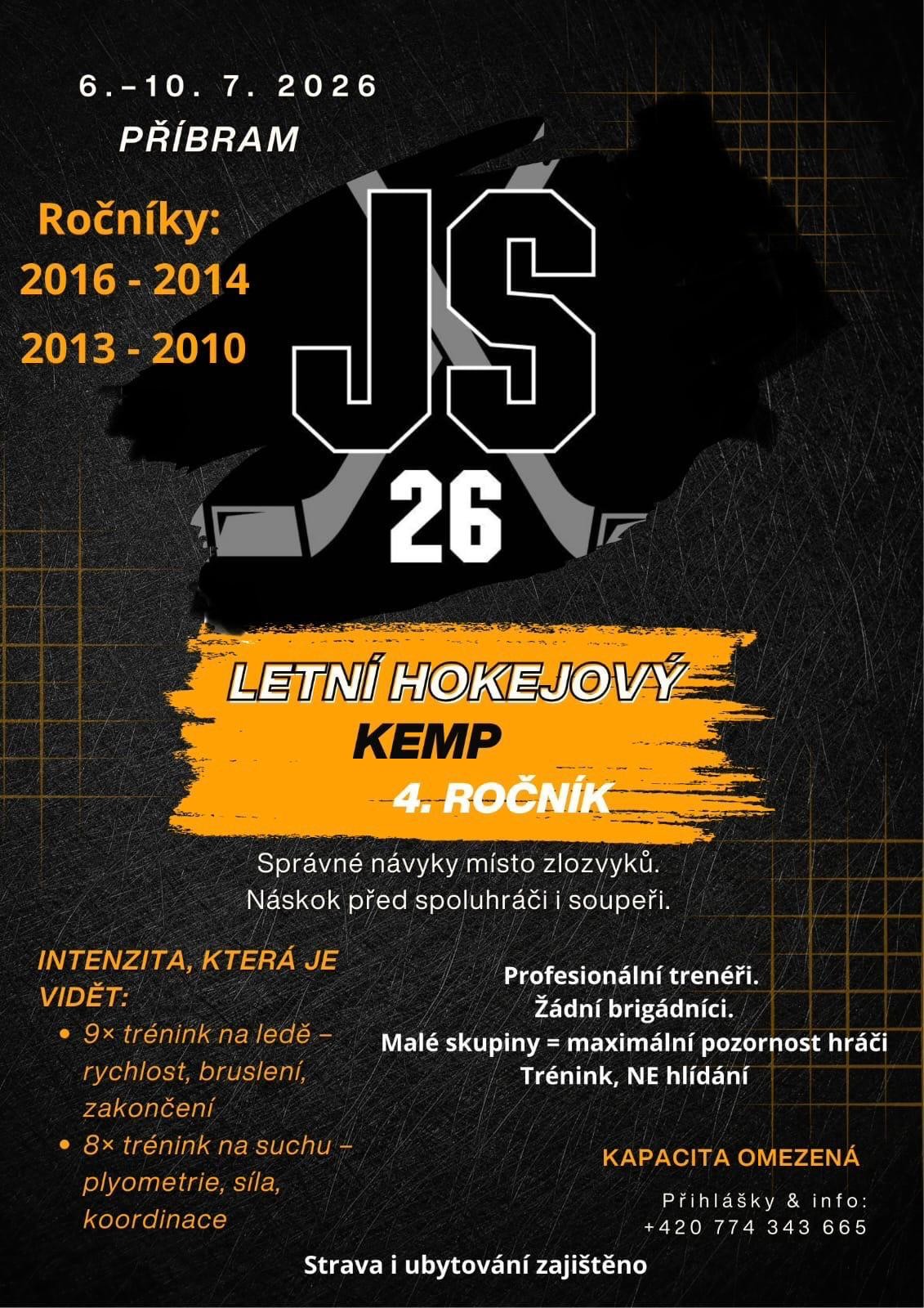 JS 26 Letní hokejový kemp 4.ročník