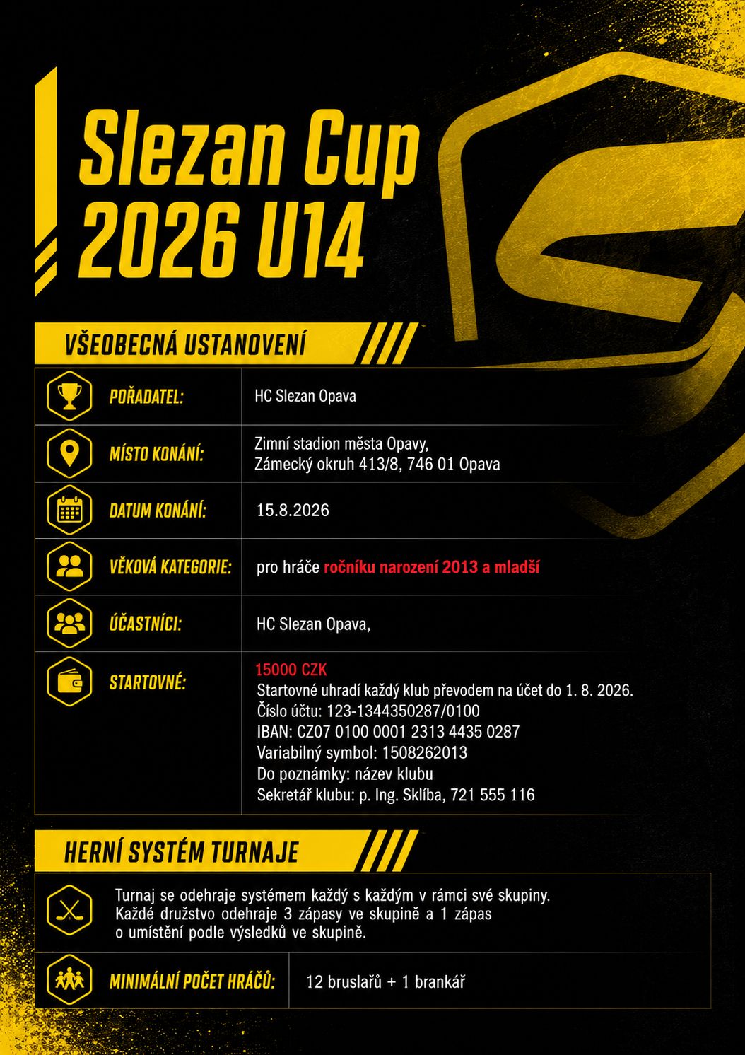 Slezan Cup 2026 U14