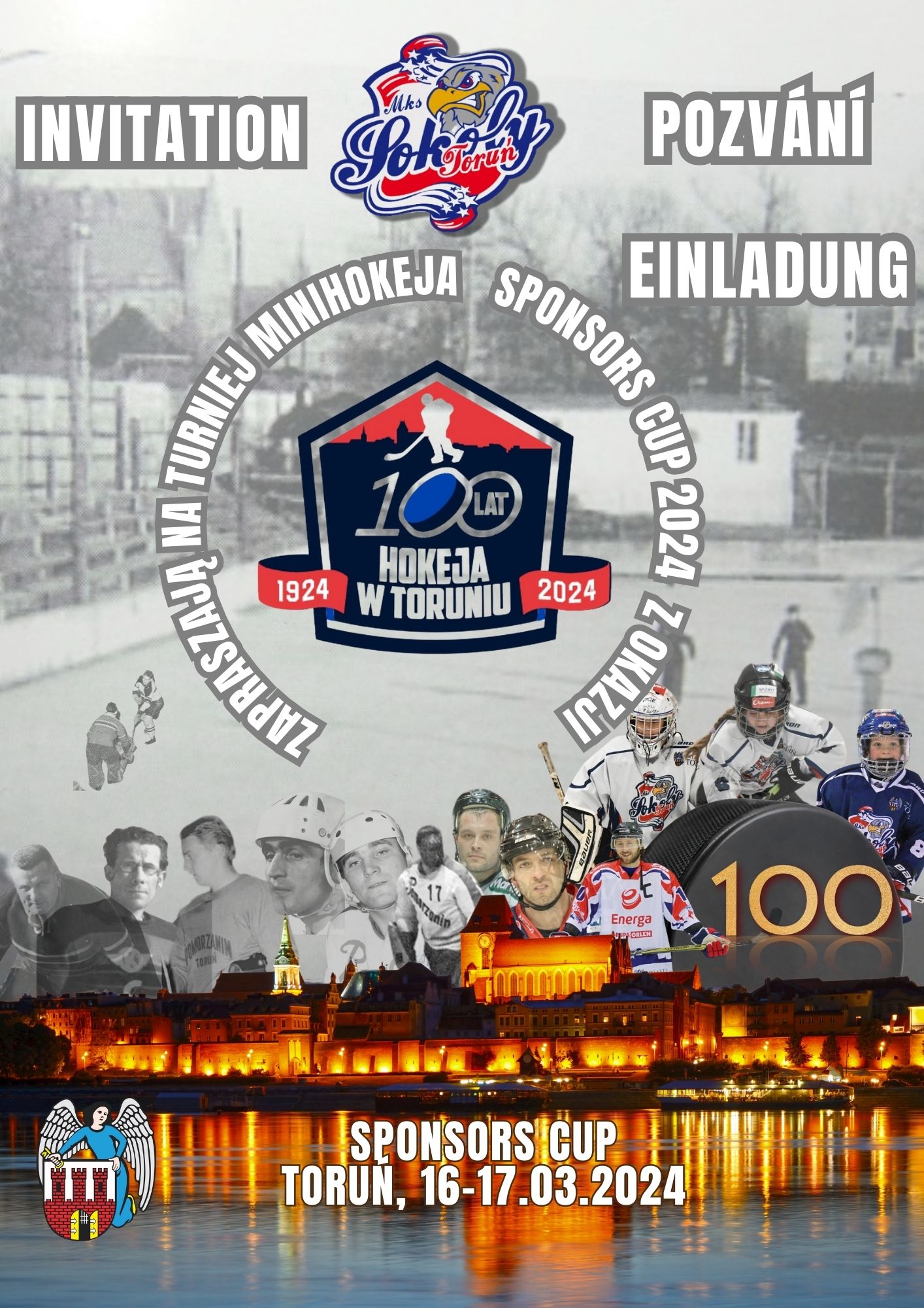 Sponsors Cup 2024 - 100 years of hockey in Toruń
